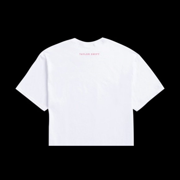 ISO Taylor Swift Track Five Pocket Crop Tee - Picture 2 of 2